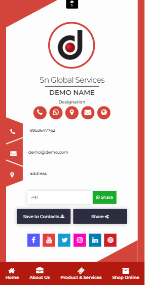 visiting card in kolkata